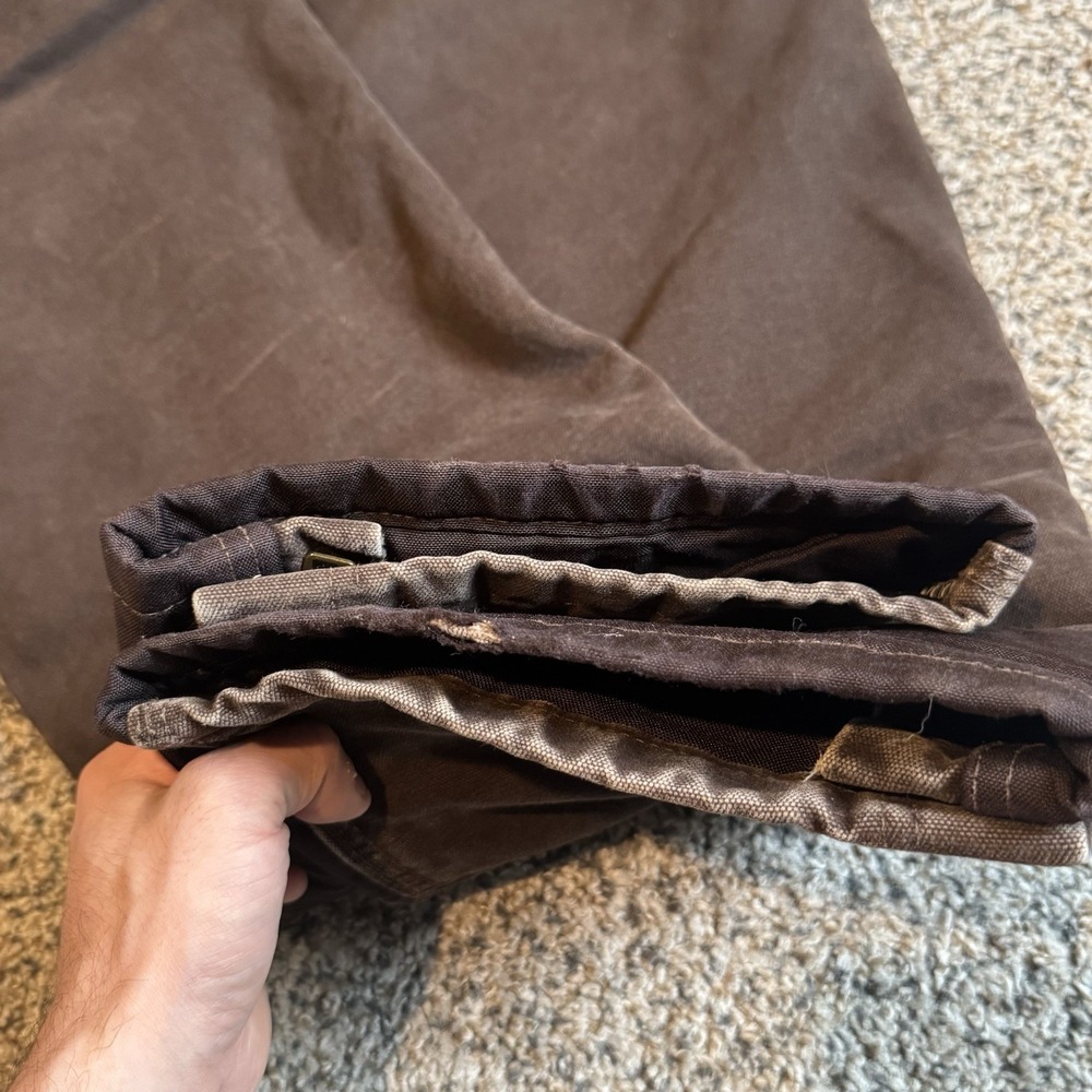Vintage Carhartt B194 DKB Quilt-Lined Double Knee Duck Canvas Work Pants 32x32 - Picture 12 of 12